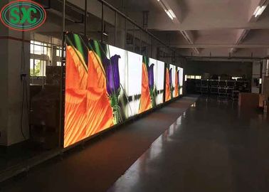 62500 kropek/m2 zewnętrzny pełnokolorowy ekran LED odlewany aluminiowy IP65 wodoodporny