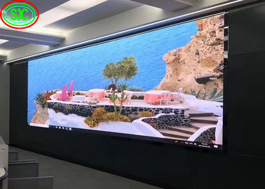 Stała instalacja wnętrza LED Video Wall 4 P5 P6 szeroki kąt widzenia bez upiorów