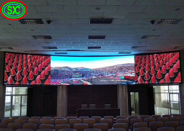 Giant Video Wall LED Panel Screen P2 P3.91 Reklama w pomieszczeniach zamkniętych Skrzynka krzywa w pełnym kolorze w pomieszczeniach zamkniętych