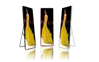 Podłoga stojąca LED lusterkowy ekran Digital Signage pełnokolorowy wodoodporny wyświetlacz LED Plakat