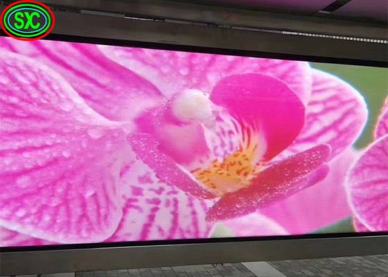 Dobra cena Wynajem P3 ekran wideo LED DIP346 Reklama LED billboard AC110 / 220V w Internecie