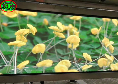 Wynajem P3 ekran wideo LED DIP346 Reklama LED billboard AC110 / 220V