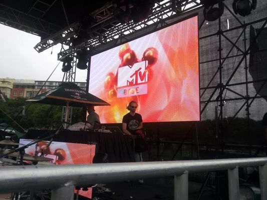 Zewnętrzny wodoodporny pełnokolorowy ekran P6 LED