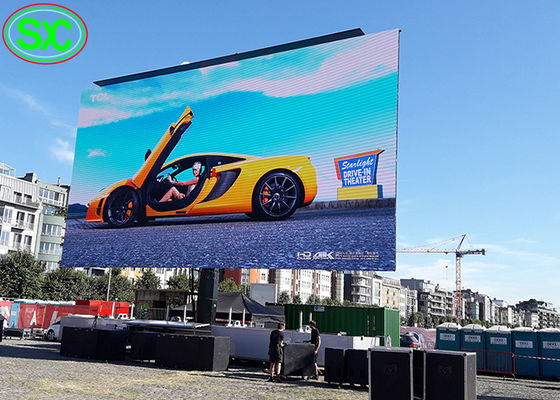 Dobra cena Skanowanie o wysokiej rozdzielczości 1/8 mocowanie zainstalowane na zewnątrz kolorowy billboard p6 led w Internecie