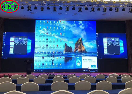 Mały rozmiar wysokiej rozdzielczości wnętrze pełnobarwny wyświetlacz LED P2.5 P3 LED Reklama audiowizualna