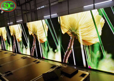 Pełnokolorowy ekran LED z tłem 4.81mm Video Wall HD Duży ekran pełnokolorowy w pomieszczeniach