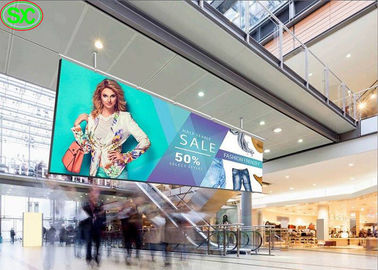 P5 Standard 640mmx640mm Full Color Indoor Hanging LED Display In Die-Cast Aluminium Cabinet