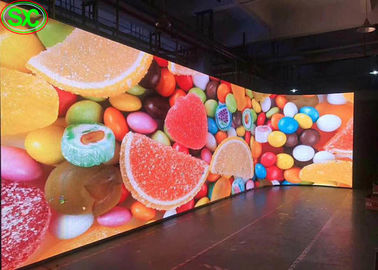 140o/140o kąt widzenia Wnętrze LED Display Board,Video Wall P3.91/P4.81 Wnętrze w pełnym kolorze LED display