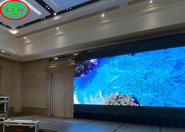Wysoka częstotliwość odświeżania Twarz Scene Duży moduł magnetyczny P2 LED Display Video Wall