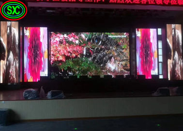 Wysokiej jakości P3.91 Wnętrze Led Screen Scene Event Wynajem pełnobarwny Video Wall 7 segmentów