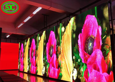 COB Led Video Wall 6000CD/SQM Jasność IP65 Łatwa instalacja LED ekran reklamy komercyjnej