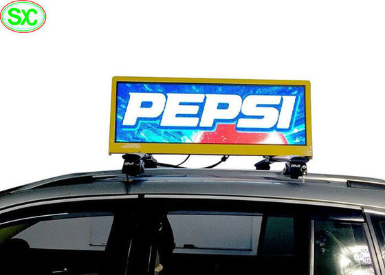 Dobra cena P4 P5 Taxi Top Cyfrowy wyświetlacz LED Kolorowy wyświetlacz 3G 4G WIFI GPS Billboard reklamowy w Internecie