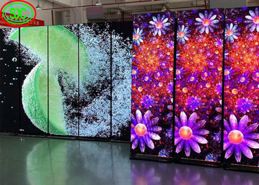 Smart Indoor Digital LED Mirror Display HD Reklamowy plakat Pionowy ekran P2.5