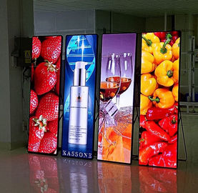 64X64 Moduł rozdzielczość LED Plakat wyświetlacz SMD2121 Chips Die Casting Aluminium Cabinet