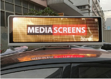 Zewnętrzny podwójny bok P5 Reklama LED Display Samochodowy dach znaki taksówki Top LED Display