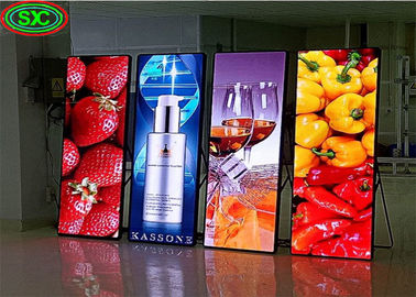 Wodaodporny zewnętrzny wyświetlacz plakatu LED P3.91 P4.81 Jasność 6000 Nits 65410 kropek/m2
