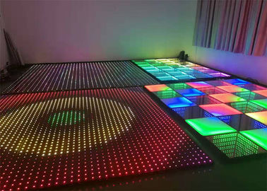 Chiny SMD3535 Sound Active Dj Led Disco Dance Floor Ciepłe białe panele wiązki