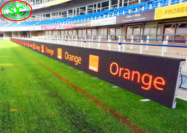 Duża wypożyczalnia Aluminiowa szafa do odlewania na maty Super Clear IP65 wodoodporny P10 Stadium LED Display