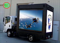 Reklama Mobilny samochód ciężarowy Wyświetlacz LED Znak TV Pełny ekran kolorowy P8 5500cd / m2 Jasność