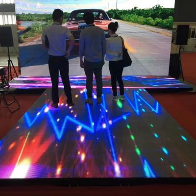 Dobra cena Kolorowy ekran interaktywny P4.81 Led Dance Floor Floor w Internecie