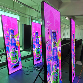 680x2000mm Reklamowe ekrany LED z żywą konfiguracją koloru 1R1G1B
