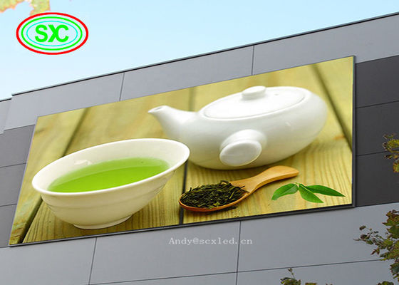 Wyświetlacz LED P4 zewnętrzny, pełnokolorowy, rozstaw pikseli 4mm, żywotność 10000h