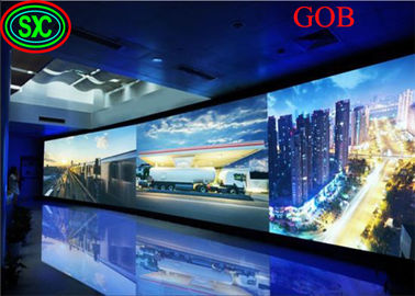 Tło Reklama GOB COB 2,5 mm Wnętrze pełnobarwny wyświetlacz LED