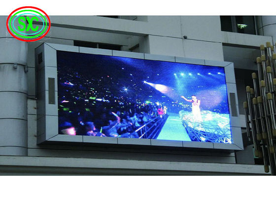 Ekran LED P4 zewnętrzny, wodoodporny, pełnokolorowy, piksel 4mm, żywotność 10000h