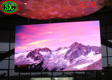 Pełnokolorowy Elastyczny Duży HD Bez smuku 3840HZ P1.56 Stały ekran wideo LED HD