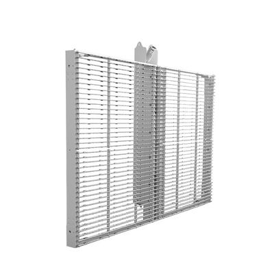 P3.91-7.82 Przejrzysty ekran ścienny ze szkła LED 5000cd/m2 kąt widzenia 160°
