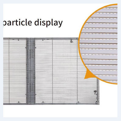 Przezroczysty ekran LED P3.91-P7.82 5000cd/m2 32768 gęstość pikseli