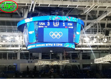 Zewnętrzny wodoodporny ekran aluminiowy 320*160mm P10 Stadium LED Screen Commercial