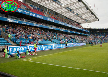 Wypożyczalny ekran wodoodporny w pełnym kolorze Wysoka jasność Ekran LED zewnętrzny P6 Stadion