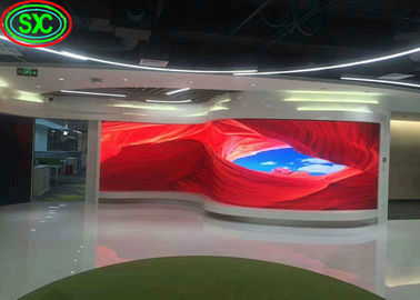 Niestandardowe wynajem ekranu scenicznego P6 w pomieszczeniach LED / tablice wyświetlania LED RGB z sterownikami zdalnymi