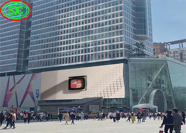 Zewnętrzne centrum handlowe Ulica Reklama LED Panele P10 Duży pełnokolorowy ekran LED
