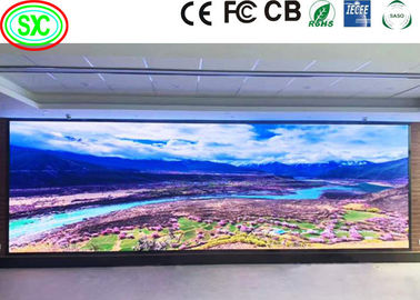 Technologia najnowocześniejsza Na pokładzie Adhesive regulowany pełnobarwny ekran LED HD GOB HD