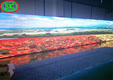 Woda otwarta wynajem instalacja do odlewania aluminiowego 25*250mm P3.91 LED wyświetlacz reklamowy