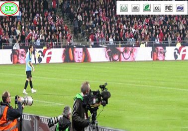 Wypinacz Aluminium szafa zewnętrzna pełnobarwny ekran IP65 LED Stadion piłki nożnej obwód