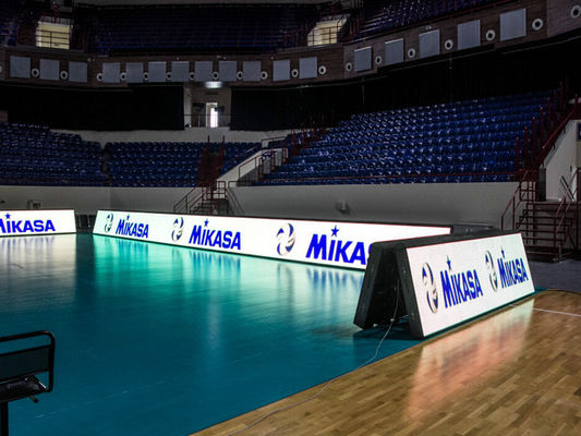Dobra cena Zewnętrzne panele ledowe P10 Obwód stadionu piłkarskiego 960 * 960 mm Ekran reklamowy Wyświetlacz Billboard wideo w Internecie
