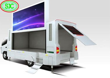 Ekran ciężarówki mobilny P6 zamontowany w ciężarówce wyświetlacz LED Ekran pojazdu wodoodporny przenośny