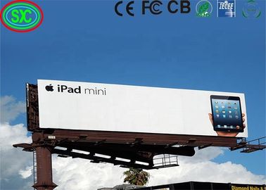 Wydrukowany aluminium ekran sceniczny zewnętrzny wodoodporny Duża reklama cyfrowa 10 mm uliczne billboardy LED