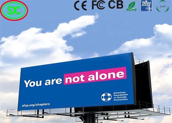 Dobra cena Wydrukowany aluminium ekran sceniczny zewnętrzny wodoodporny Duża reklama cyfrowa 10 mm uliczne billboardy LED w Internecie