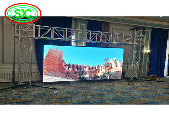Dobra cena P3.91 P4.81 Zewnętrzny panel do wypożyczania wyświetlaczy LED Szafka aluminiowa 500 * 1000 mm w Internecie