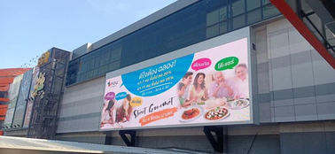 Elektryczny SMD 3535 Sport Perimeter LED Die-Cast Aluminium Billboard Display Ultra Clear Vision