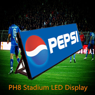Dobra cena Zewnętrzny HD Wysoka częstotliwość odświeżania pełnobarwny ekran P8 Big Stadium LED w Internecie
