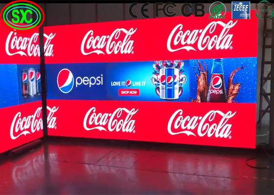 Dobra cena Reklama Tablica wideo Indoor P5 Stage Led Display Rental Duży ekran LED HD Duże ekrany wewnętrzne Led do ścian wideo w Internecie