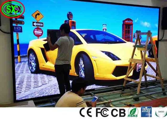 P2-P6 Wnętrze Przenośny Led Video Wall Wysoka jasność Reklama Hd Led Screen