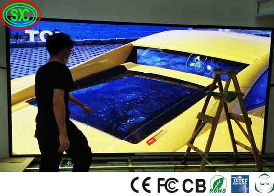P2-P6 Wnętrze Przenośny Led Video Wall Wysoka jasność Reklama Hd Led Screen