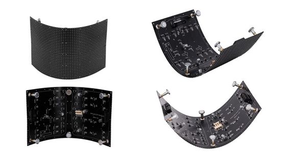 SMD2525 Zewnętrzne pełnobarwne HD wodoodporne LED Aluminiowe obudowy do odlewu