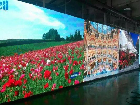 Dobra cena P4 SMD2121 p4 panel ledowy RGB kolorowy moduł wyświetlacza led, wewnętrzny panel LED, skanowanie 1/16 256 * 128 mm, tekst, zdjęcia, wideo s w Internecie